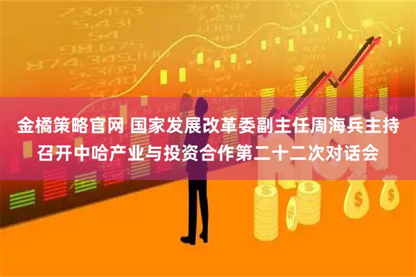 金橘策略官网 国家发展改革委副主任周海兵主持召开中哈产业与投资合作第二十二次对话会