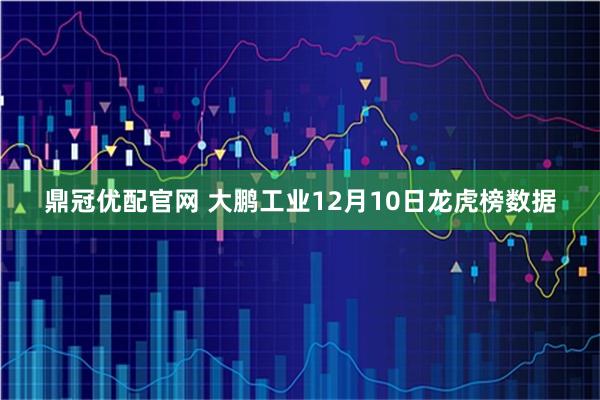 鼎冠优配官网 大鹏工业12月10日龙虎榜数据