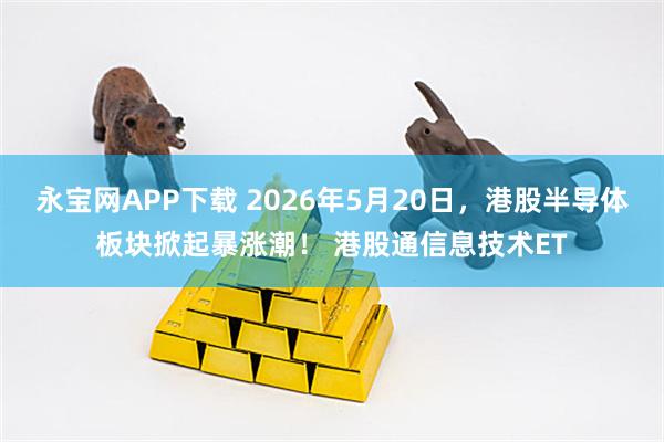 永宝网APP下载 2026年5月20日，港股半导体板块掀起暴涨潮！ 港股通信息技术ET